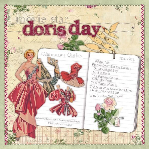 Doris Day Paper Doll