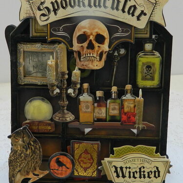 Spooktacular wicked house  home deco