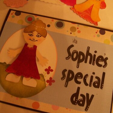 Paper doll card with extra clothes :)