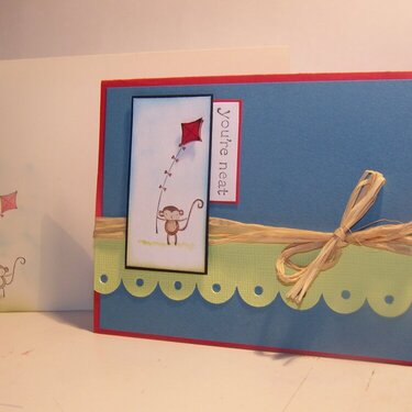 Just another card with matching envelope.