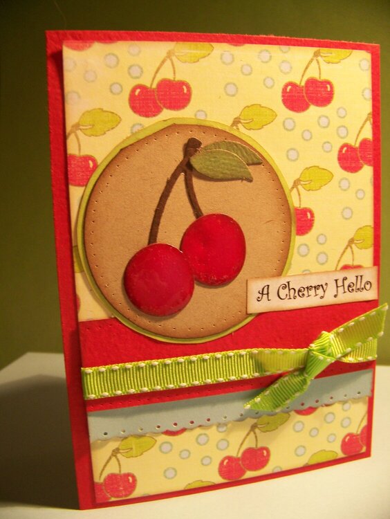 cherry card