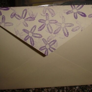 General Card-Matching Envelope detail on back.