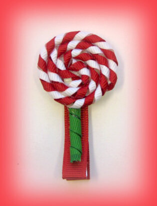 Lollipop hair clip