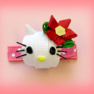 Hello Kitty hair clip