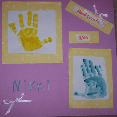 Nikki&#039;s Handprints
