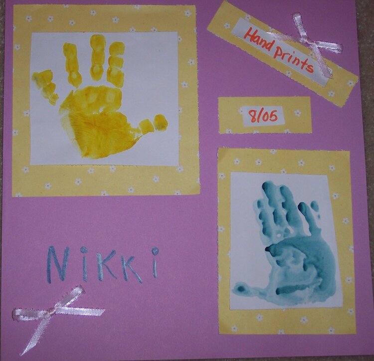 Nikki&#039;s Handprints