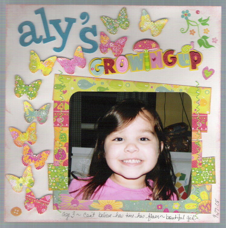 Aly&#039;s Growing Up