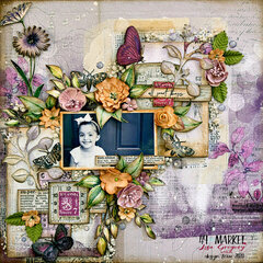 49 and Market Vintage Artistry Lilac "Sunshine"