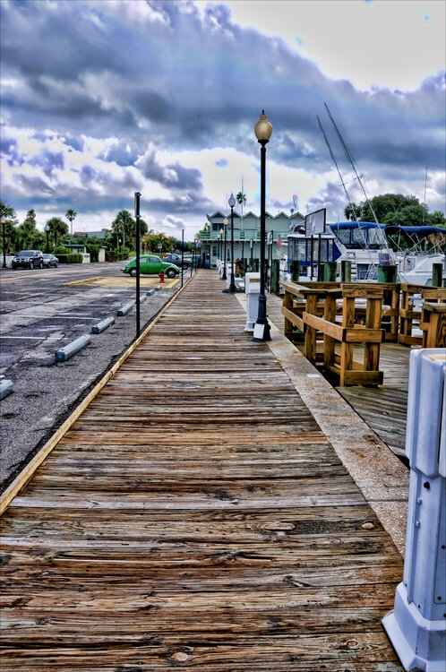 The Walk leading to Downtown Dunedin,Florida