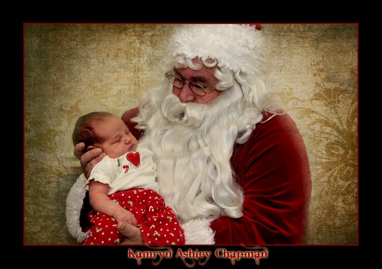 First visit with Santa