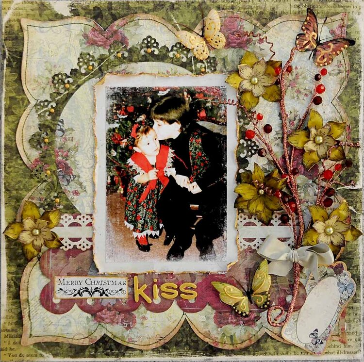 Merry Christmas Kiss***Swirlydoos***