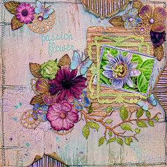 Passion Flower*** Blue Fern Studios***