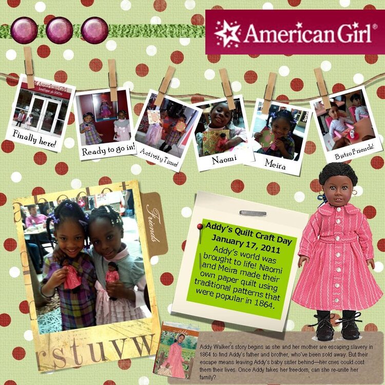 American Girl Bistro Outing