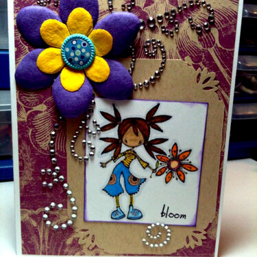 Bloom - Bookmark Card