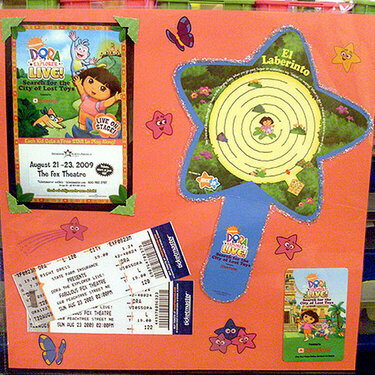 Our Trip to see Dora Live - Front