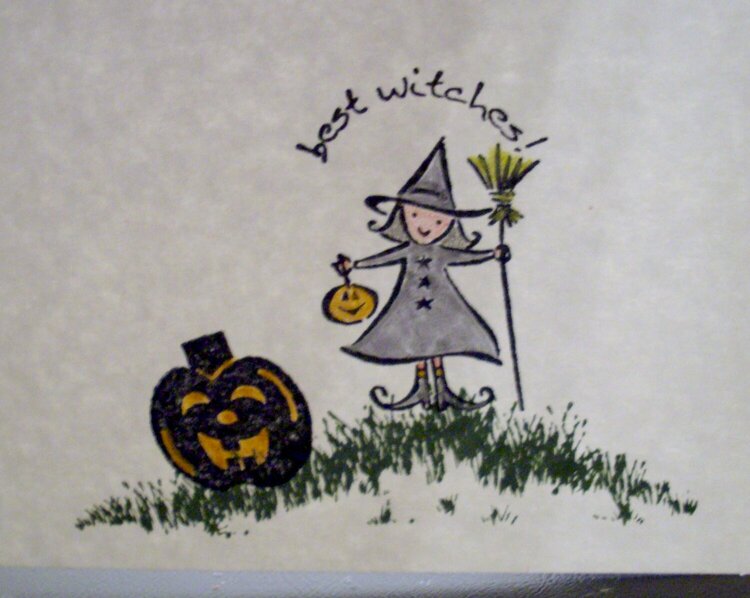 Boo - Halloween Card - inside