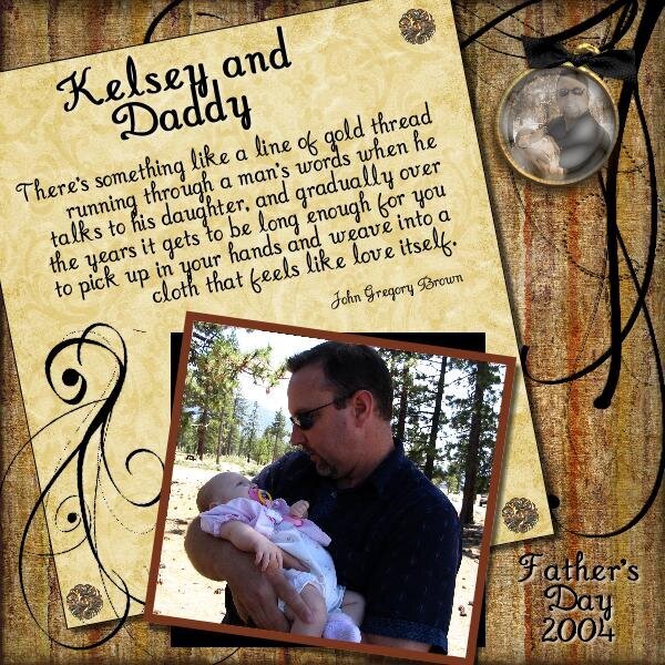 Kelsey and Daddy