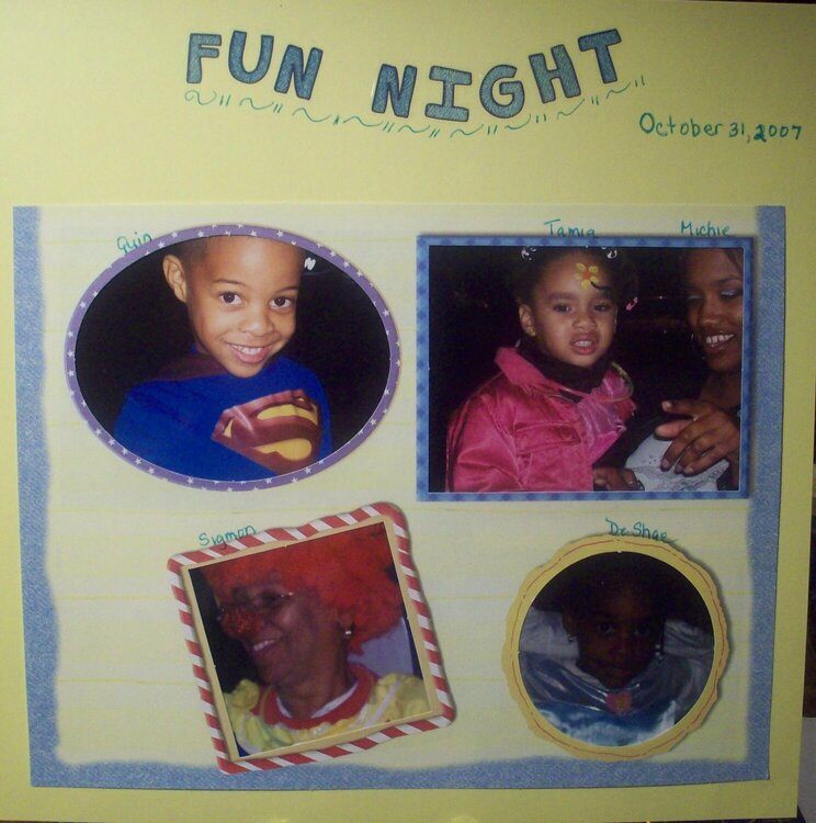 Family Fun Night 2007
