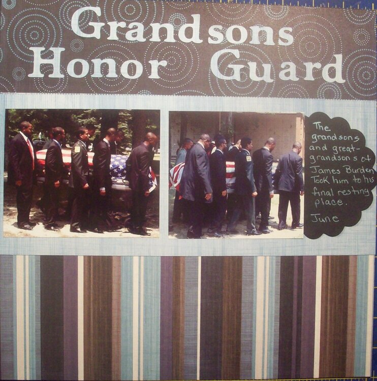 Grandsons Honor Guard