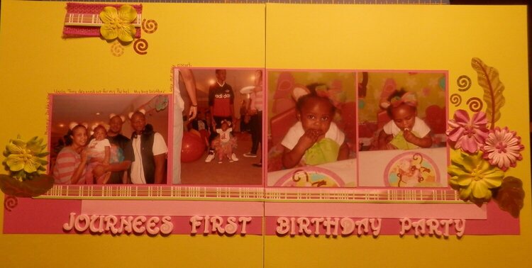 Journee&#039;s First Birthday Party