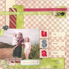 USA - 60th birthday scrapbook page 10