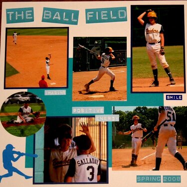 Life Lessons From the Ball Field ~ Monthly Challenge