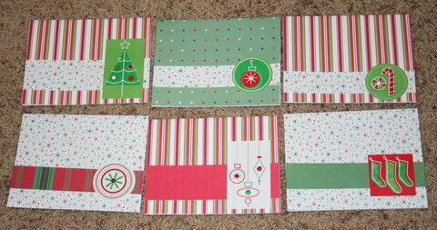 christmas in july swap cards