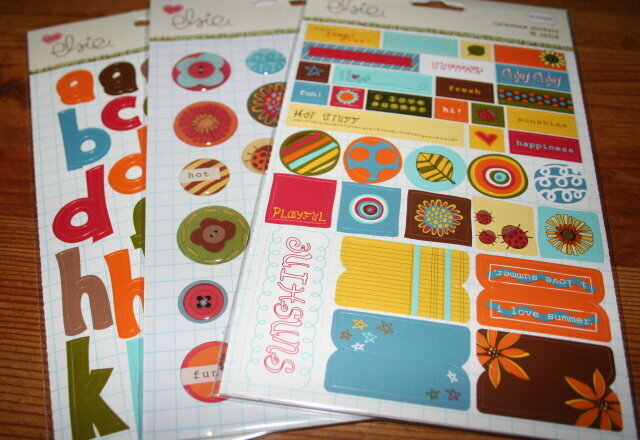 Love, Elsie JOSIE stickers {giveaway}