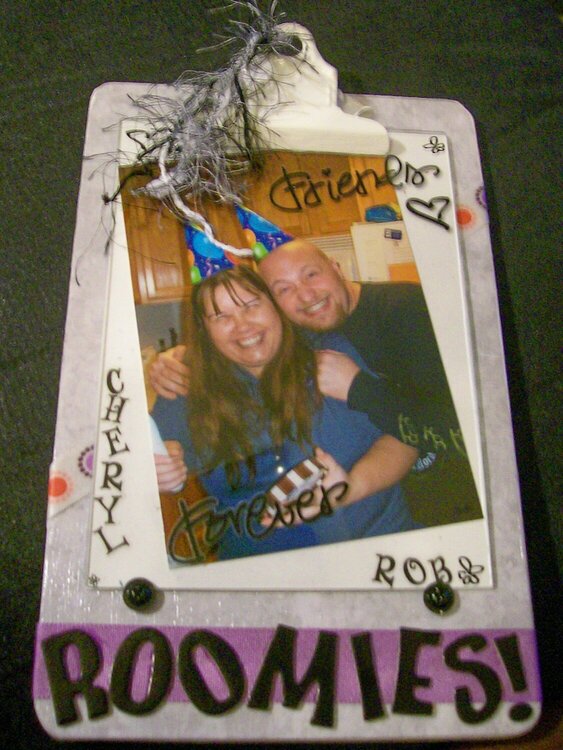Roomies Altered Frame