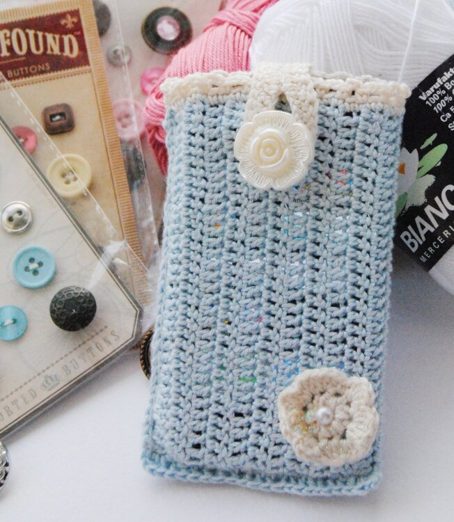 crochet iPhone Case