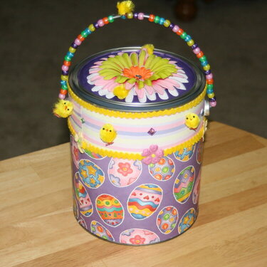 Paint Can from Charlena for Easter Swap