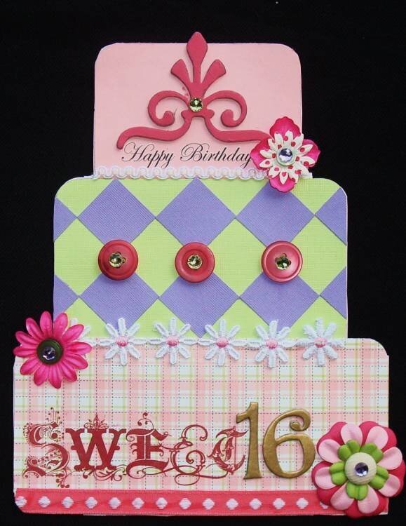 Sweet 16 Birtday Card