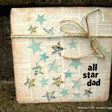 All Star Dad Card