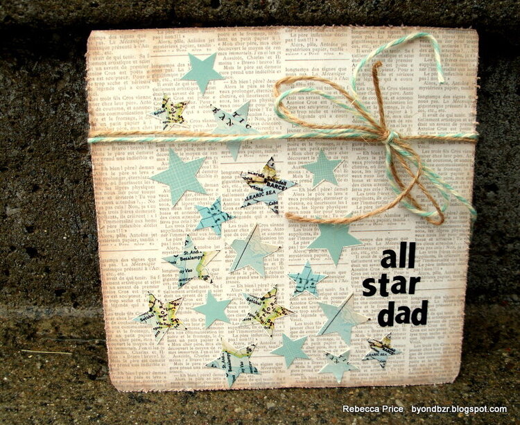 All Star Dad Card