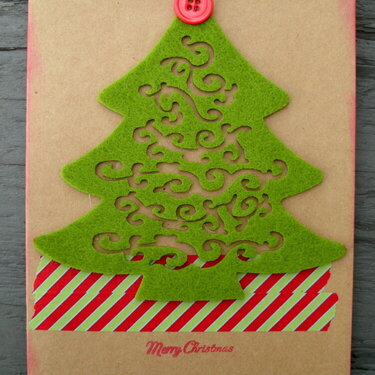 Tree Christmas card