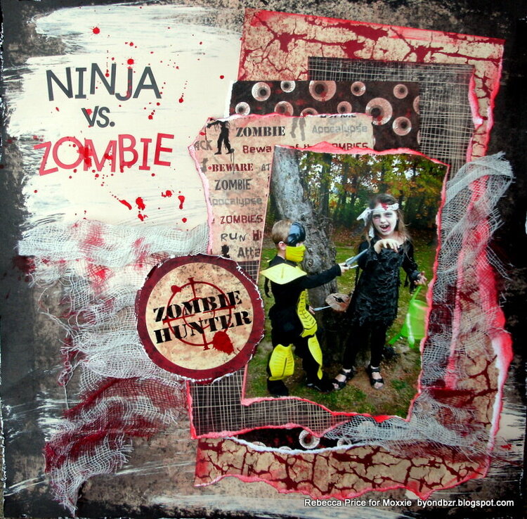 Ninja vs. Zombie  **Moxxie**