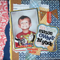 Mason Owns First Grade