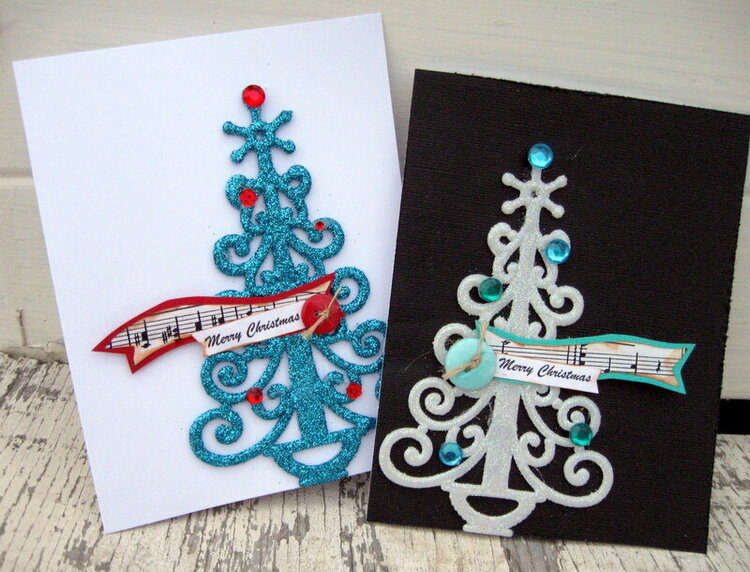 Merry Christmas &quot;tree&quot; cards