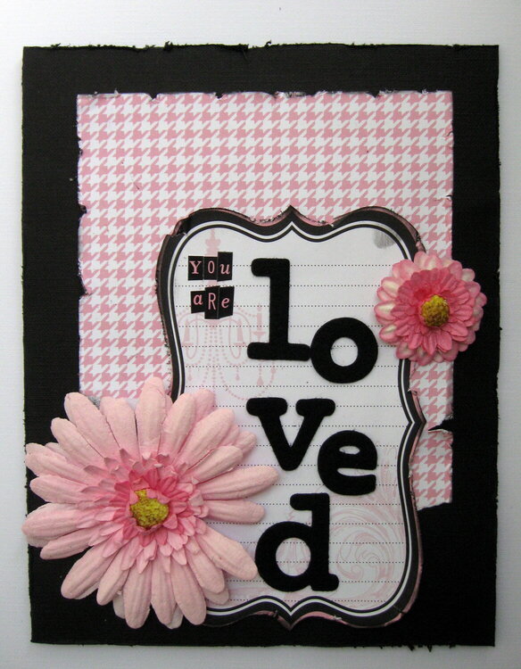 You are loved card