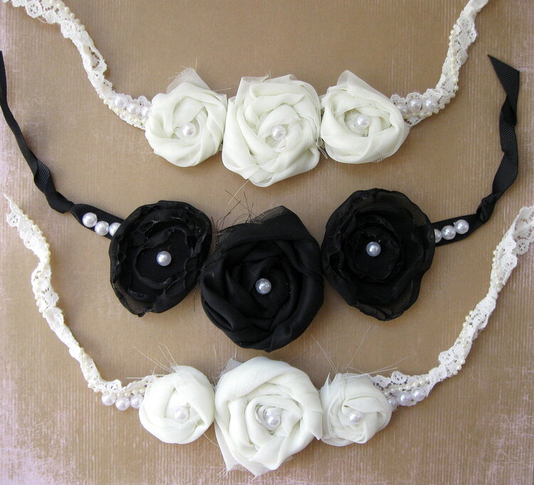 Flower necklaces