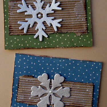 Snowflake cards