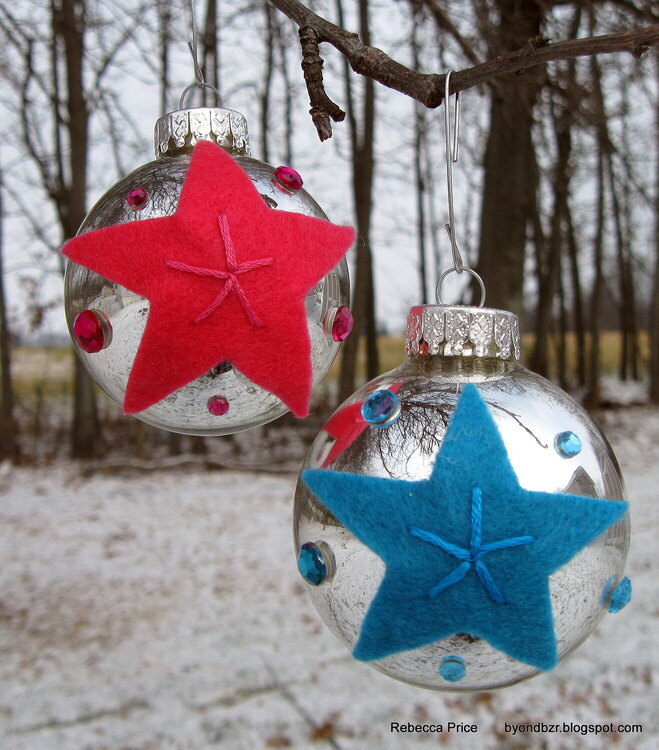 Glass ornaments