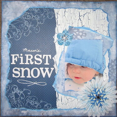 Mason&#039;s First Snow