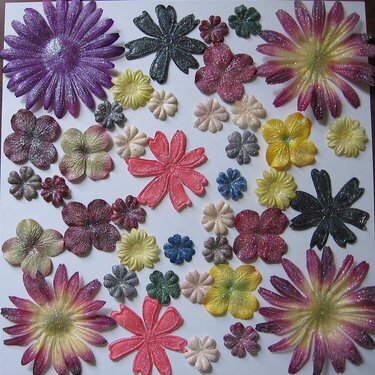 Flowers for sugar coated swap