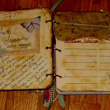 Circle Journal - Intro &amp; Sign In pages