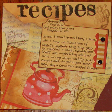 Circle Journal - Family Recipes Page2