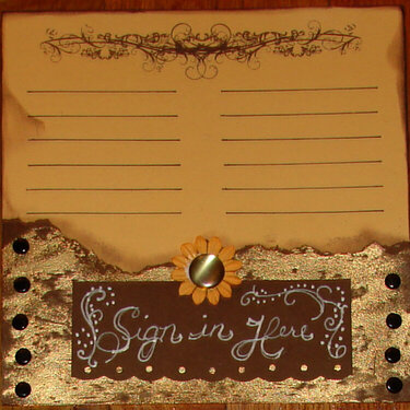 Circle Journal - Family Recipes Sign In Page