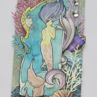 Mermaid card