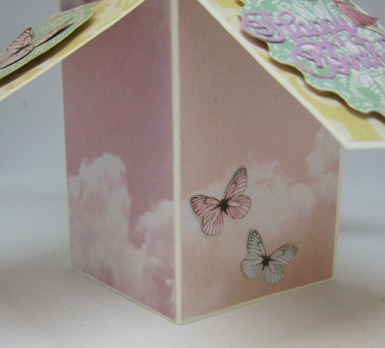 Fairy Garden Pop up box card