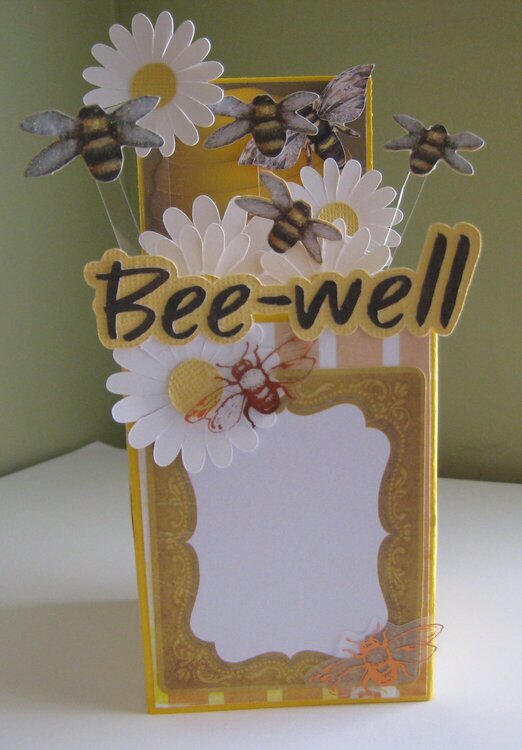 Get well card in a box